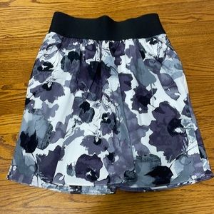 Express floral skirt